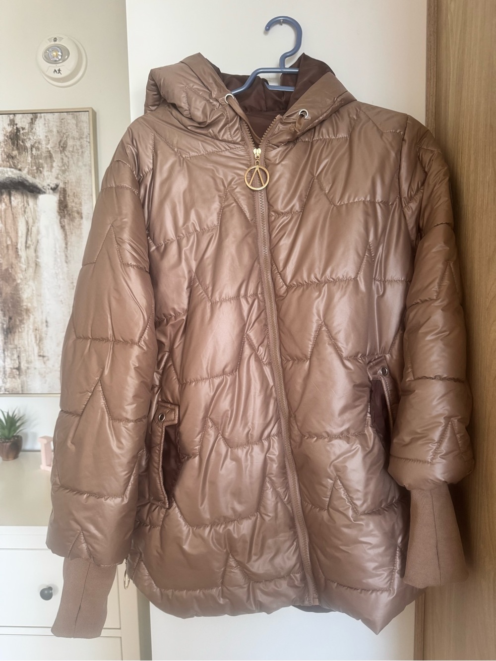 Women's Hooded Quilted Puffer Jacket